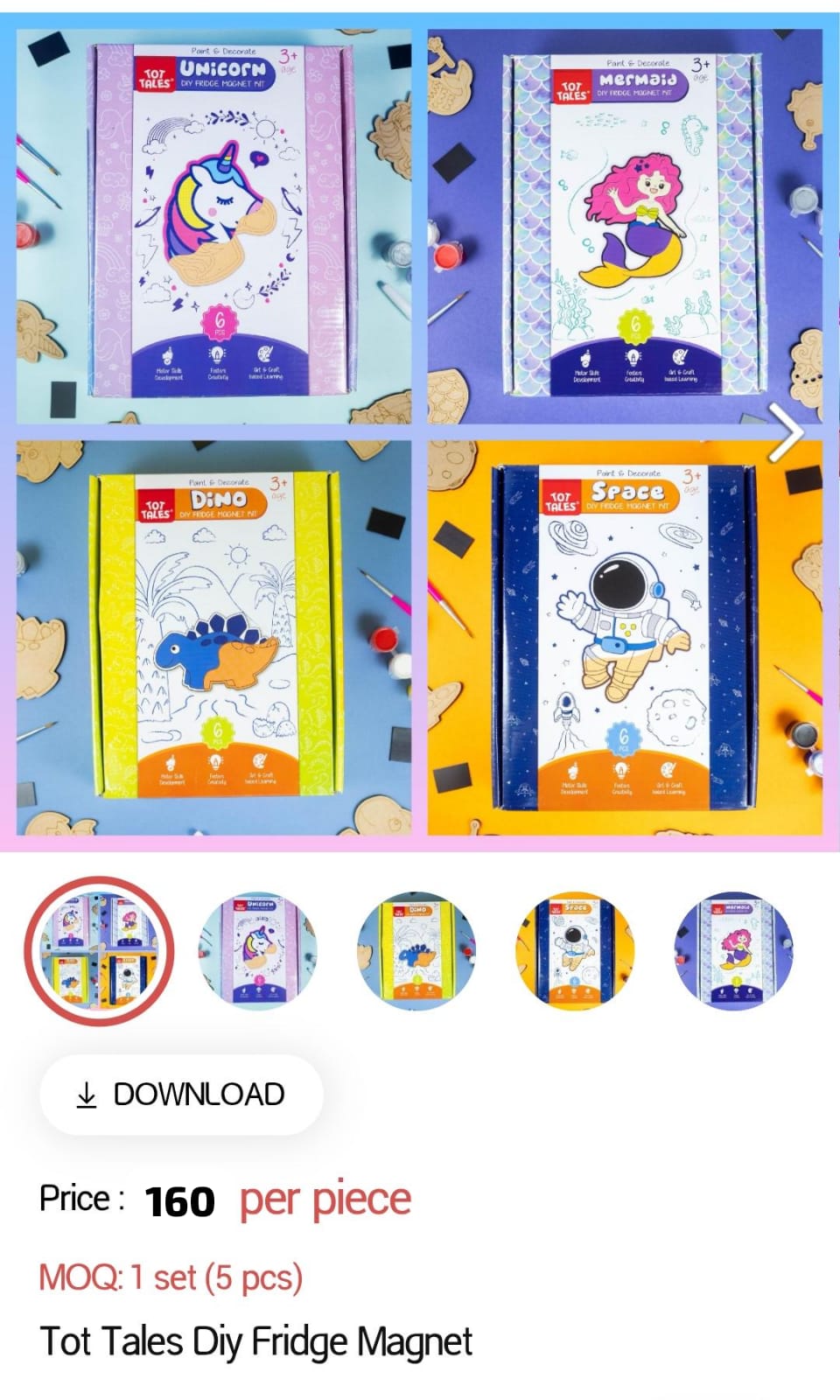 Tot Tales Diy Fridge Magnet